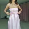 2025 Summer Women's Fashion: High Waist Loose Casual Sling Dress