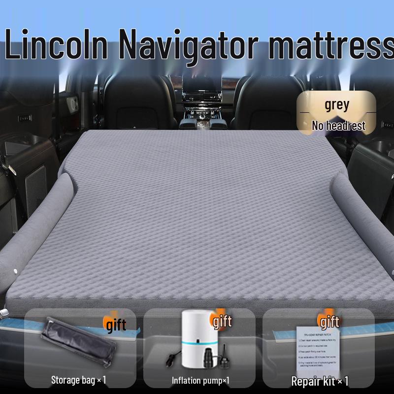 Lincoln Navigator Trunk Mattress: Inflatable SUV Rear Seat Sleeping Pad