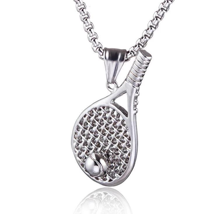 Men's Domineering Personalized Boxer Gloves Pendant Necklace - Stainless Steel Fitness Jewelry