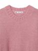 HAUS072C Puff Damage Knit Pink