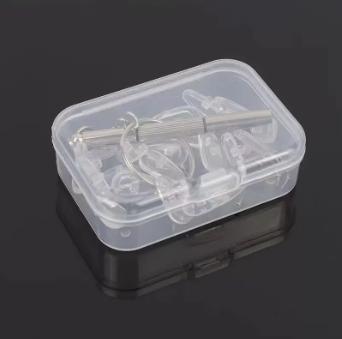 

20pcs 10Pairs Glasses Nose Pads, Upgraded Soft Silicone Air Cell Glasses Nose Pads Air Oval Silicone Nose Pads for Glasses