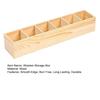 Paint Brush Storage Case Smooth Edge Burr Free Large Capacity Multiple Compartments Rectangular
