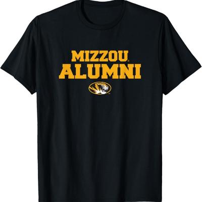 University of Missouri Mizzou Tigers Alumni with Logo T-Shirt
