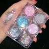 Face Rhinestone Eye Makeup Highlighter: Shiny Tear Duct and Corner Stickers with Star Crystal Design
