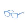 GU50152 53/20/145 084 Shiny Light Blue INJECTED FRAMES UNISEX Guess GU50152 Shiny Light Blue Eye Glasses 53 20