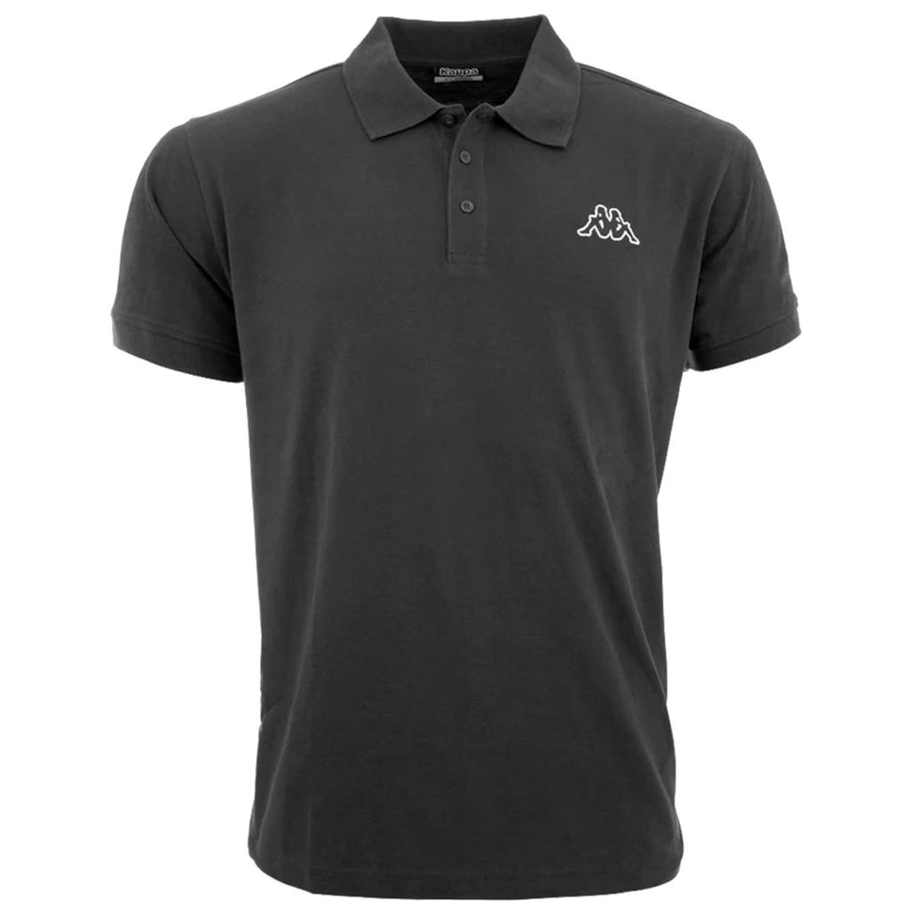 Kappa Peleot Polo, Mens black T-shirts
