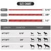 Reflective Anti-lost Dog Leash and Collar Chain for Large Dogs