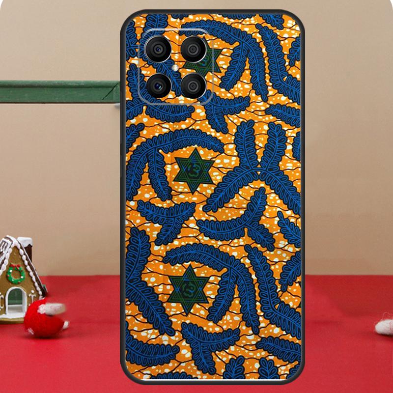 African Style Fabric Print Case For Honor Magic 8 7 6 Pro Honor 200 400 70 90 Lite X8c X8b X9a X9b X9c X9d Win RT Coque