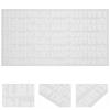 DIY Letter Stickers Multi-Purpose Removable Decals for Smooth Surfaces Home Decor Signs Bulletin Letter Stickers for Bulletin