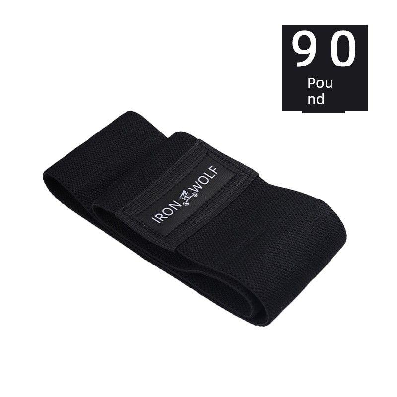 

Elastic Band Female Fitness Resistance Band Hip Elastic Force Circle Stretch Hip Squat Strength Training Yoga Tension Strap Black 90 pounds