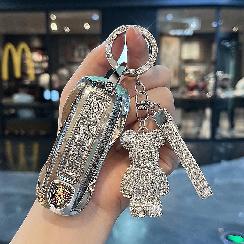 Univerzální pouzdro na klíče Porsche pro Macan, 718, Cayenne, Panamera, 911, Taycan - Unisex design