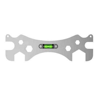 Multifunctional Wrench Bend Angle Leveling Wrench Shower Faucet Universal Repair Wrench Bathroom Installation And Maintenance
