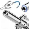 Manual High Pressure Grease Gun Coupler 10000PSI Lubrication Pump Nozzle Syringe Adapter Fitting For Car Industrial Repair