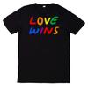 T-Shirt Love Wins LGBTQ+ Outfit Liebe Gwinnt Spruch