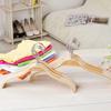 Non-slip Clothing Hanger Ultra-Thin Coat Hangers Portable Log Color Hanger For Adult Children