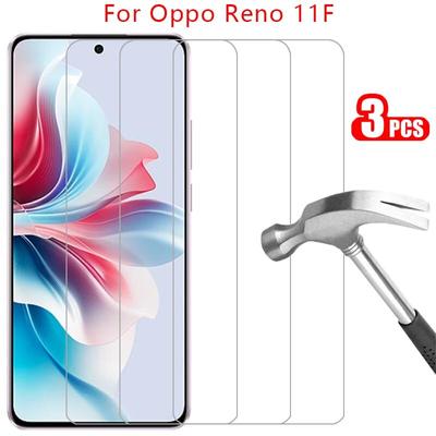 Protector de pantalla de vidrio templado para oppo reno 11f, protector de pantalla en reno11 11 f f11 reno11f 5g, película de vidrio 9h opo opp oppa appo