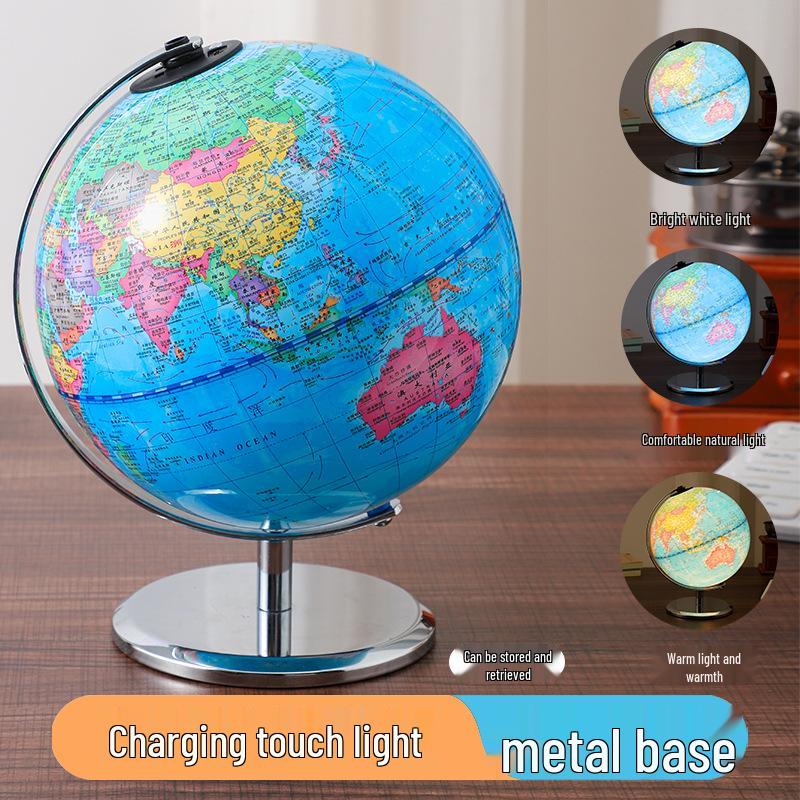 Globe Piggy Bank: Large Capacity Ornament for Men, Women, and Kids - Ideal June 1st Gift