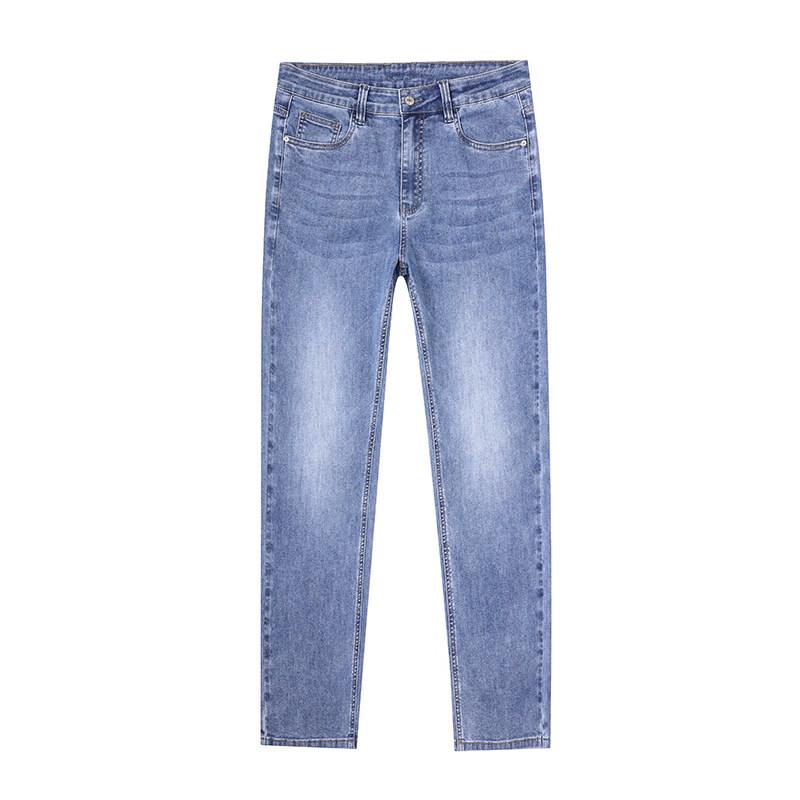 Pierre Cardin Men's 2026 Summer Thin Straight-Leg Jeans