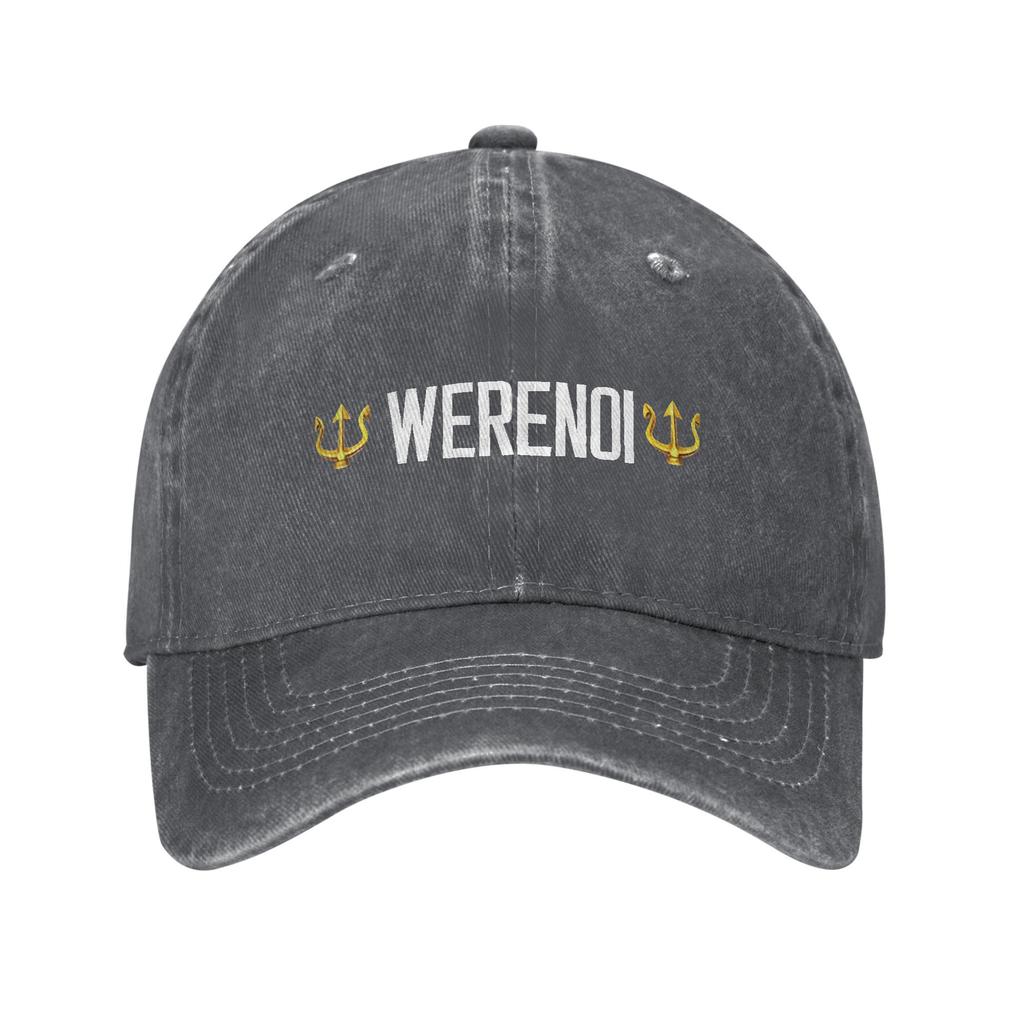 Hommage Werenoi Rapper Unisex Baseballkappe Legende Stirbt Nie Distressed Gewaschene Kappe Vintage Outdoor Reise Verstellbare Snapback-Kappe