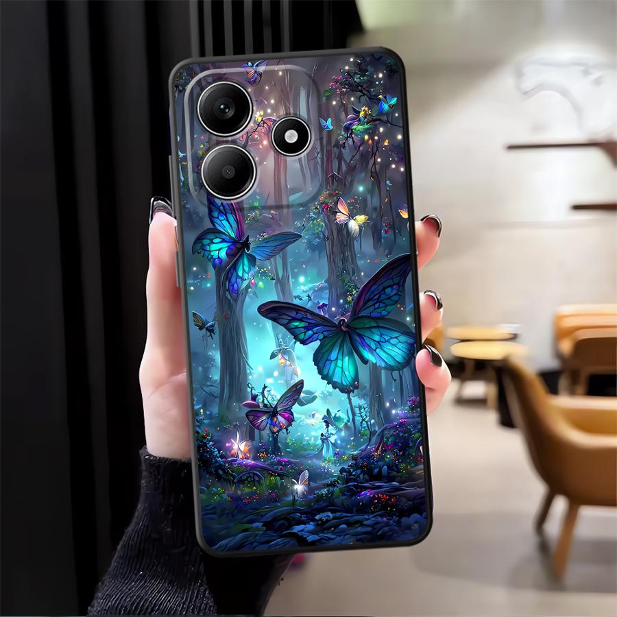 

Case for Xiaomi Redmi Note 14 13 Pro Plus 12C 13C 12 11 10 K80 A1 A4 A5 14C 9 8 7 A3 Phone Cover A1 K40 A2 Dream Butterfly Redmi 13C 5G