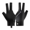 Billiards Glove Left Hand Three Finger Snooker Billiard Glove Non Slip Stickers Elasticity Billiard Training Gloves Accessories