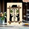 Metal Tin Sign Vintage Wall Art Home Decor 12x8 Inch Retro Plaque