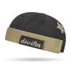 Retro Wash Denim Brimless Caps for Men Streetwear Hip Hop Hats Letter Star Embroidery Beanie Docker Caps Adjustable Dome Hats