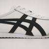 ONITSUKA TIGER Mexico 66 Weiß Schwarz Wildleder Zehenkappe Unisex Sneakers 1183A201-126