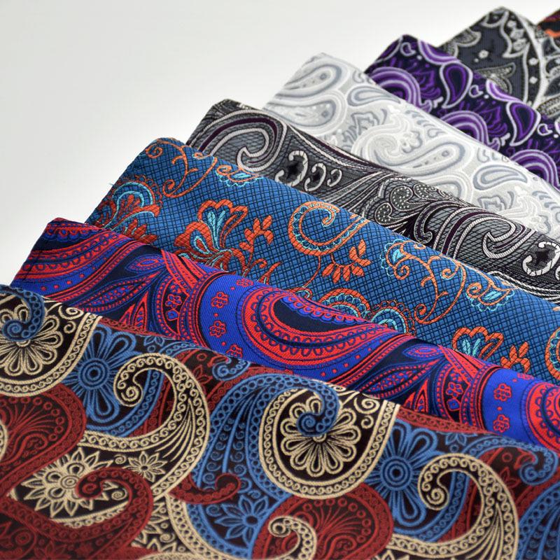 Men's Jacquard Tuxedo Pocket Square Scarf, Foldable, 25cm, New 2025