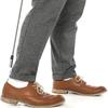 Extendable Shoe Horn Long Handle for Seniors, Twist To Lock, 16" To 31"Adjustable, Stainless Steel Telescopic Shoehorn for Men Women