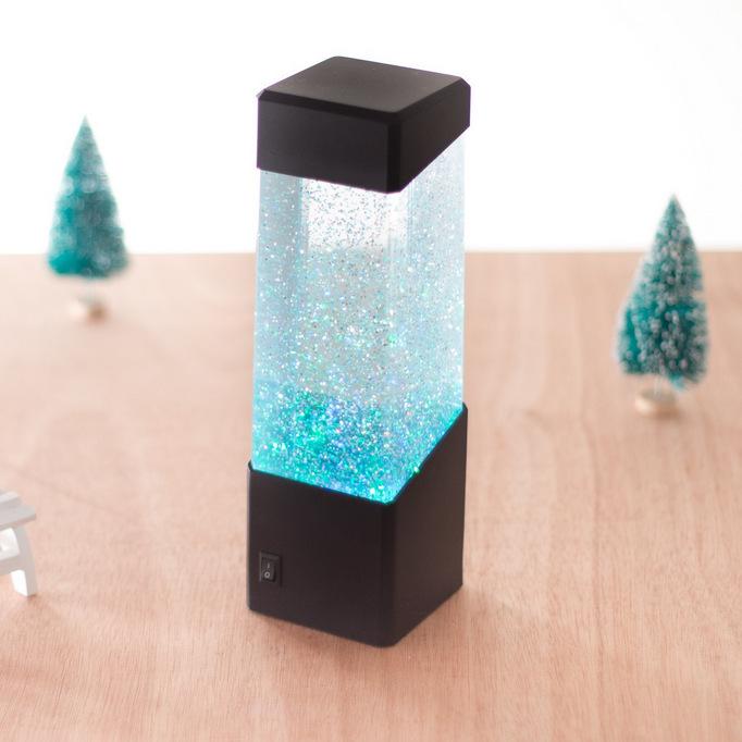 Volcano Jellyfish Lamp: Flashing Night Light Electronic Fish Tank and Healing Aquarium