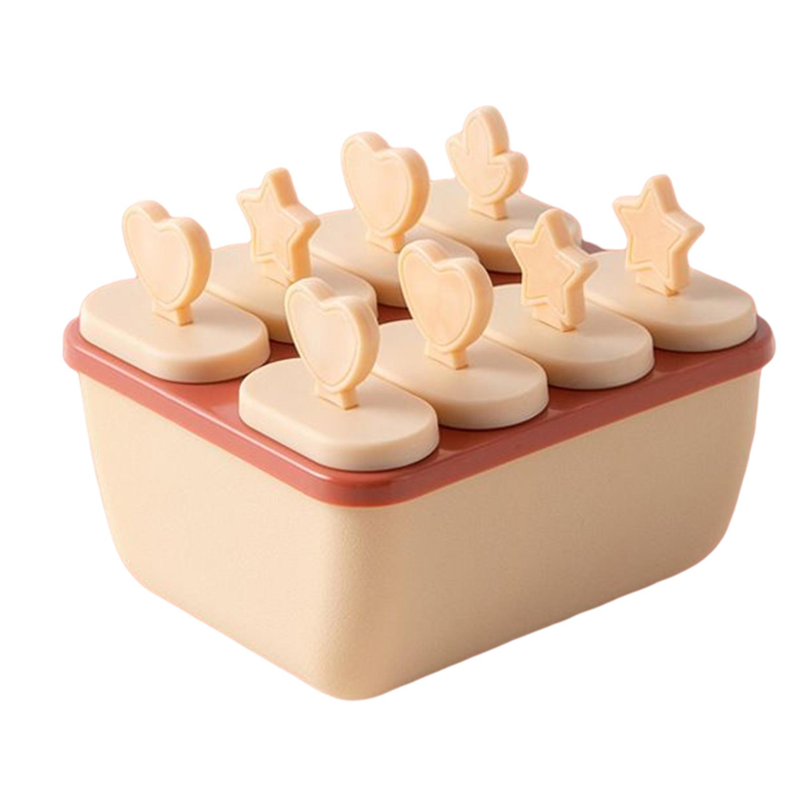 Plastic Mold Dog Popsicle Mold For Home Kitchen розовый