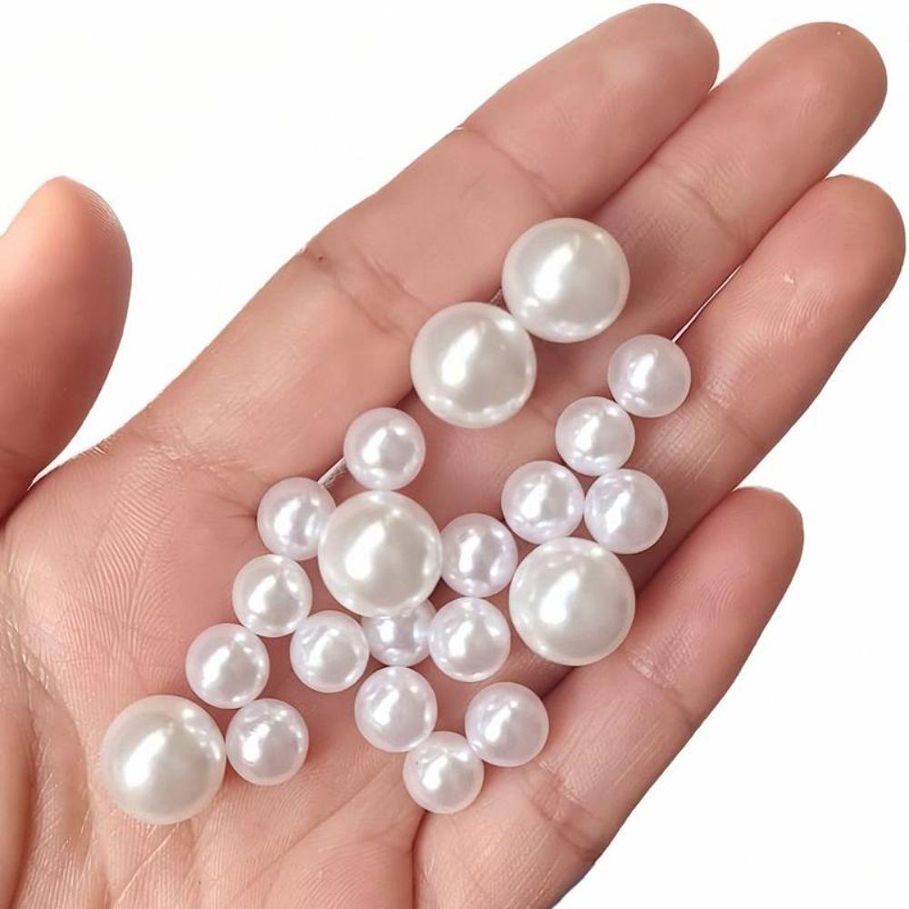 20-300Pcs 3-14mm ABS Pearl Beads High Gloss Craft Pearl Beads  Phone Case Decoration