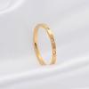 Women's Retro Diamond-Set Ring: Japanese & Korean Simple Personality Style