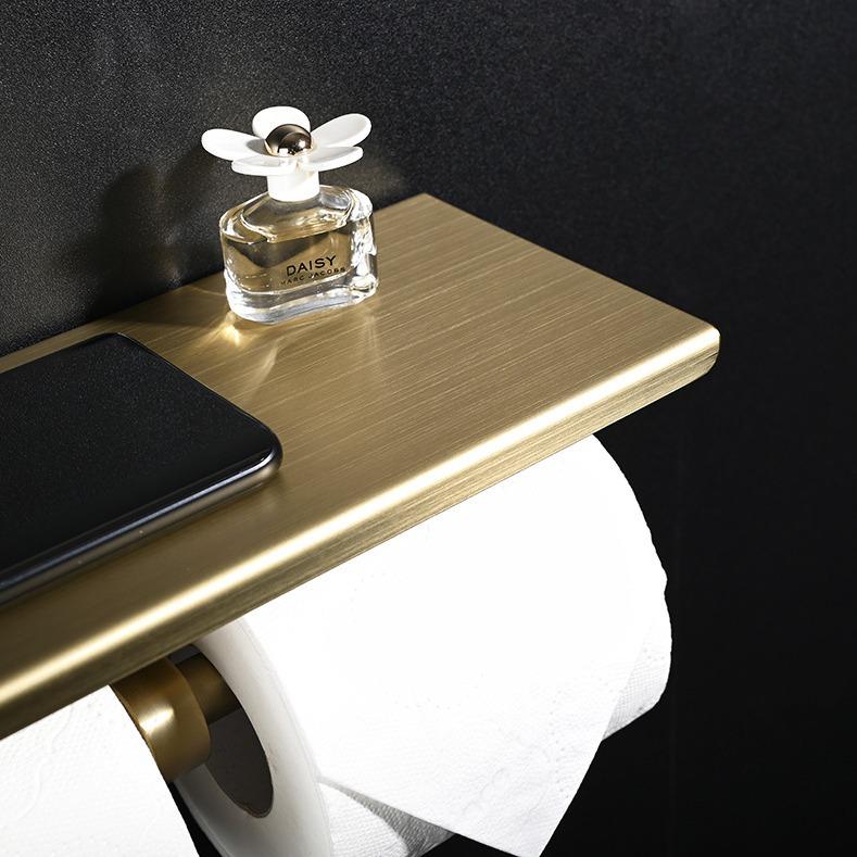 Stainless Steel Multifunctional Mobile Phone and Toilet Paper Holder