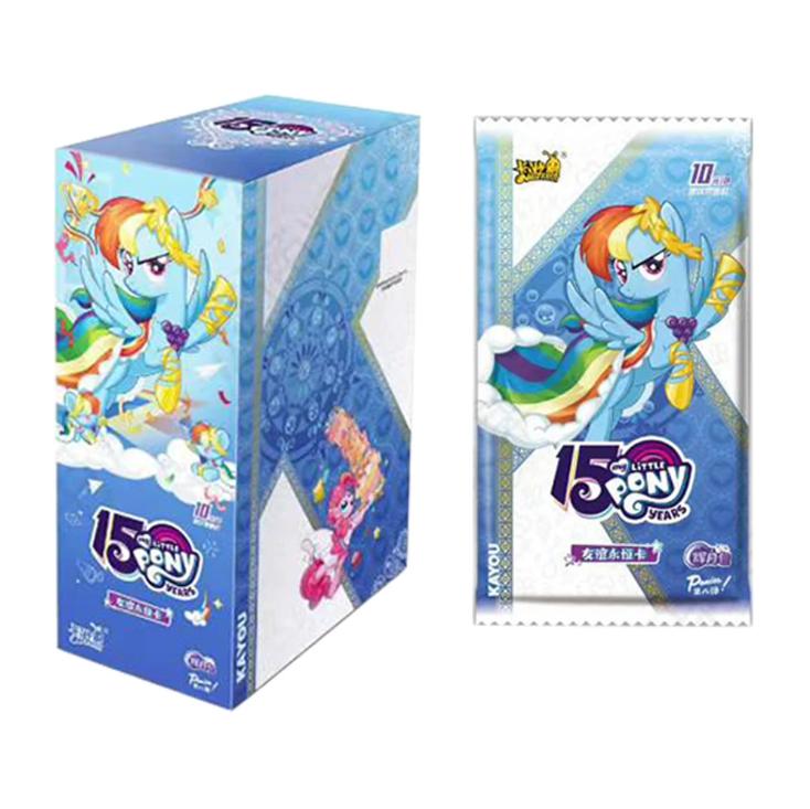KAYOU Genuine My Little Pony Card 40th Anniversary Limited Friendship Eternal Card Rare SC SGR Cards Toy Gift Present Princess Card