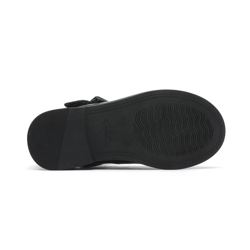 Simple and comfortable cowhide dress shoes for girls, middle-aged and young children, leather shoes