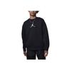 Jordan Anti-Gravity Machines Logo Long Sleeve Crew Neck Sweatshirt Kids Tops Black FZ6145-010