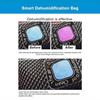Color-Changing Silicone Dehumidifier Bag with Quick Reactivation Desiccant Box for Moisture Absorption