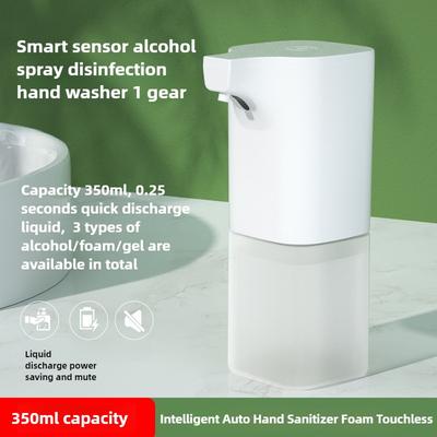 350ml Touchless Foam Soap Dispenser Foam USB Wall Mounted Smart Display Automatic Infrared Sensor Soap Dispensers Hand Washer