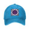 Purple Dental Clinic Wall Denim Cap Casual Baseball Caps Adjustable Hat Summer Unisex Baseball Hats