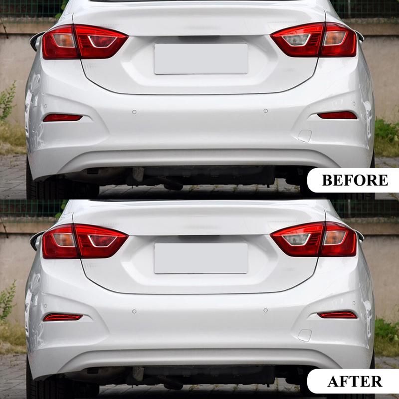 LED Reverse Brake Lamp For Chevrolet Cruze 2017 2018 Rear Bumper Reflector Light Dynamic Turn Signal  Warning Lamp Waterproof