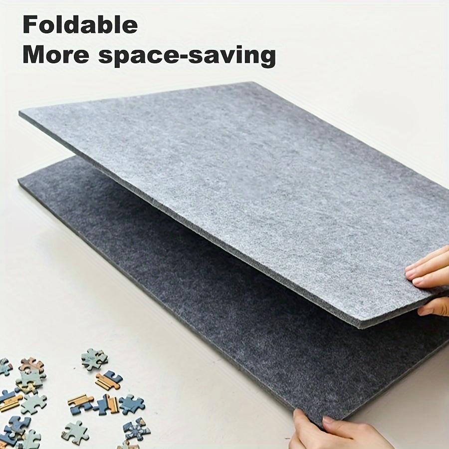 1pc Foldable Puzzle Mat Decorative Board - 80x60cm Non-Slip Lightweight for 1000pcs Jigsaw, Multi-Color Storage Enthusiast