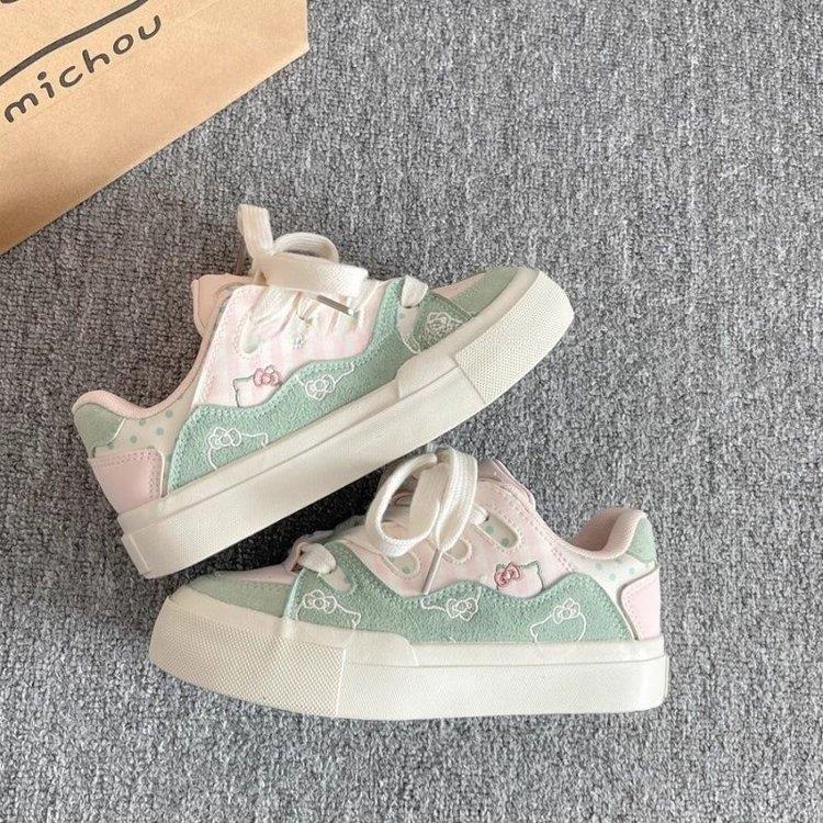 22 spring, summer, autumn and winter new board shoes student shoes low-top round head belt