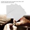 10pcs Wet Dry Dual Use Sandpaper Sheets Surface Polishing Tool Jewelry Polishing AccessoryWhite Sandpaper 320 Grit