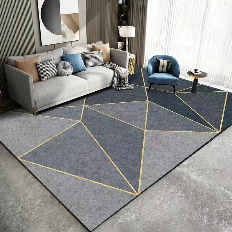 Wohnzimmer Leichter Luxusteppich Advanced Home Modern Minimalistischer nordischer Stil Sofa Couchtischmatte Nachttisch Schlafzimmerteppich Großflächiger Teppich