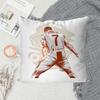 1PC CR7 Cristiano Ronaldo Pillow Case Sofa Decorative Home Double-sided Printing Short Plush Cute Cushion Cover
