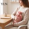 Winter Hot Water Bag 2L Bottle with Plush Cover, Pompom Drawstring Warm Bag, for Hands, Feet, Stomach Lightweight