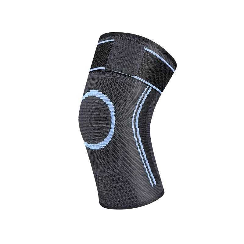 Anti-Slip Sports Knee Pads with Straps - Compression Support for Basketball, Running, Climbing, and Outdoor Activities