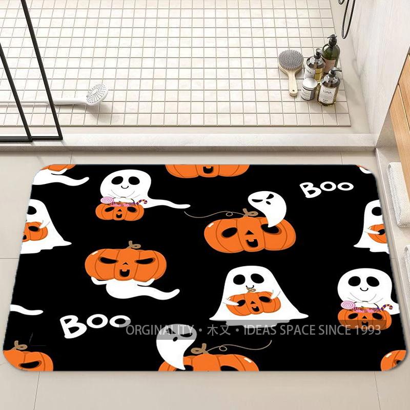 Halloween Pattern Floor Mat Living Room Decoration Home Sofa Non-Slip Carpet Study Bedroom Tatami Children'S Soft Floor Mat